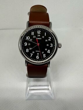 NWT Timex Weekender Leather Strap 38mm